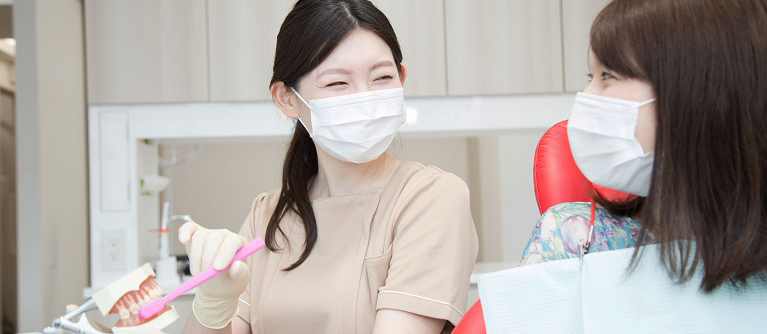 特徴⑤基本１時間アポなのでゆっくり診療ができる